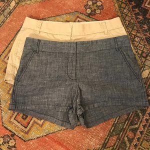 J. Crew chino shorts size 8